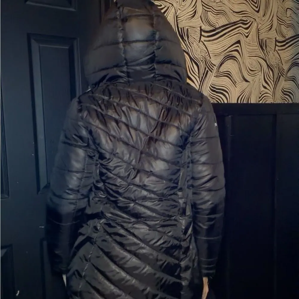 Black Spyder Puffer Coat Jacket Size XL Youth/Small Adult - Image 3