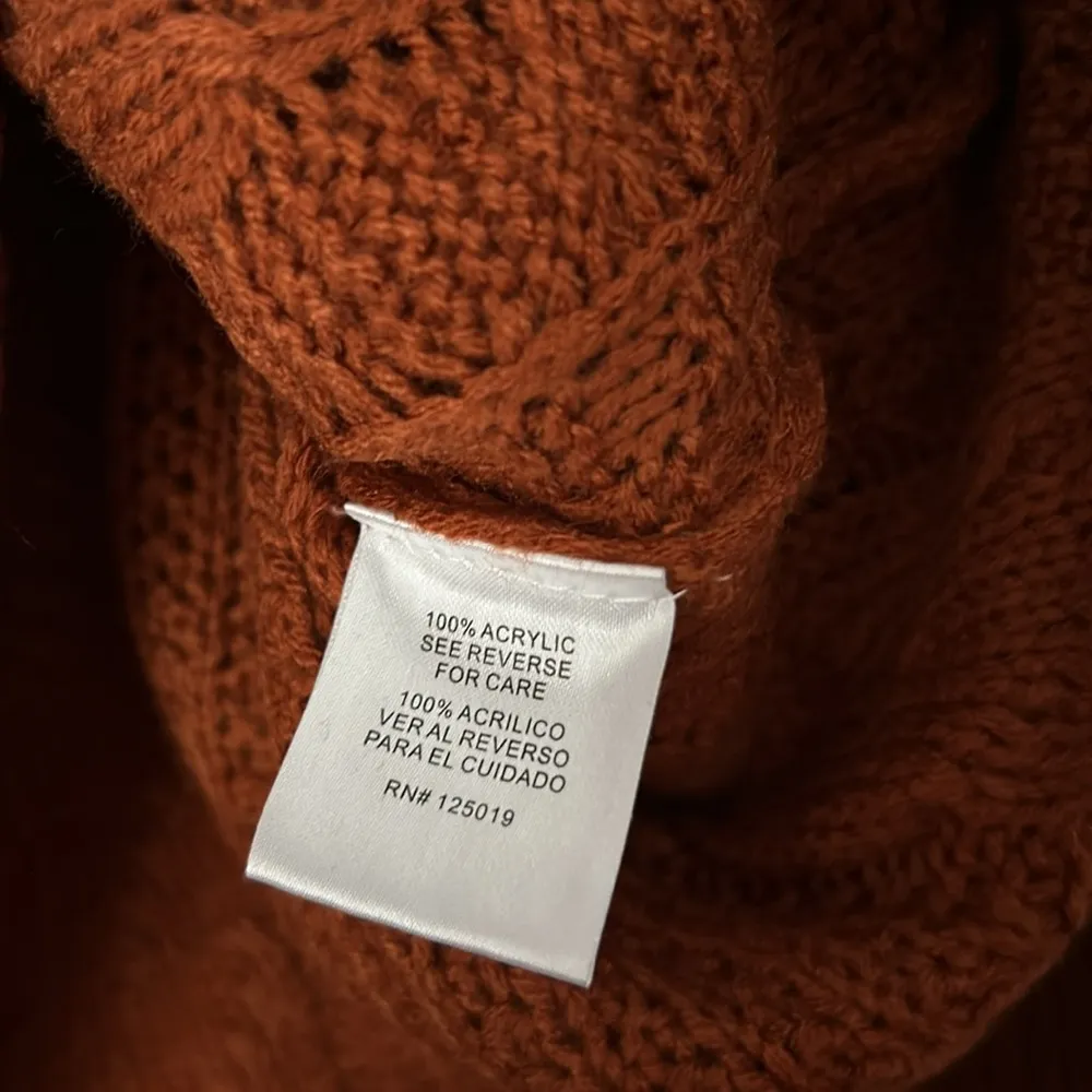 Joseph A. Women's Size M Boxy Cable Knit Rib Pullover Sweater NWOT - Image 7