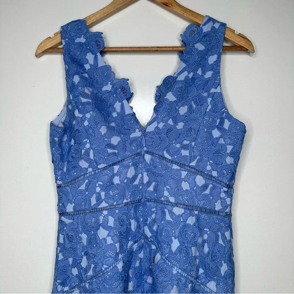 Vineyard Vines Periwinkle 144th Kentucky Derby Lace Dress Size 2 - Image 11