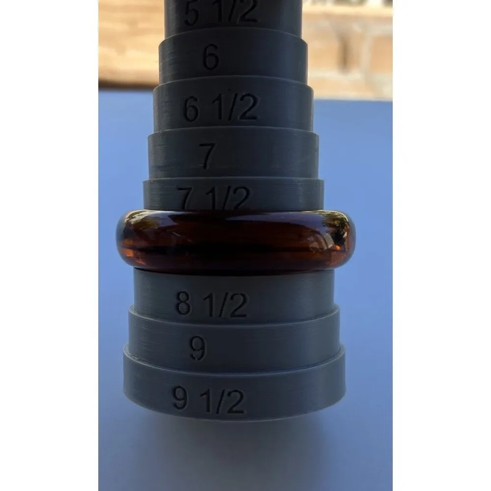 Vintage Tortoise Shell Lucite Bypass Bangle Bracelet Gold Metallic Stripes Sz 8” Brown - Image 6