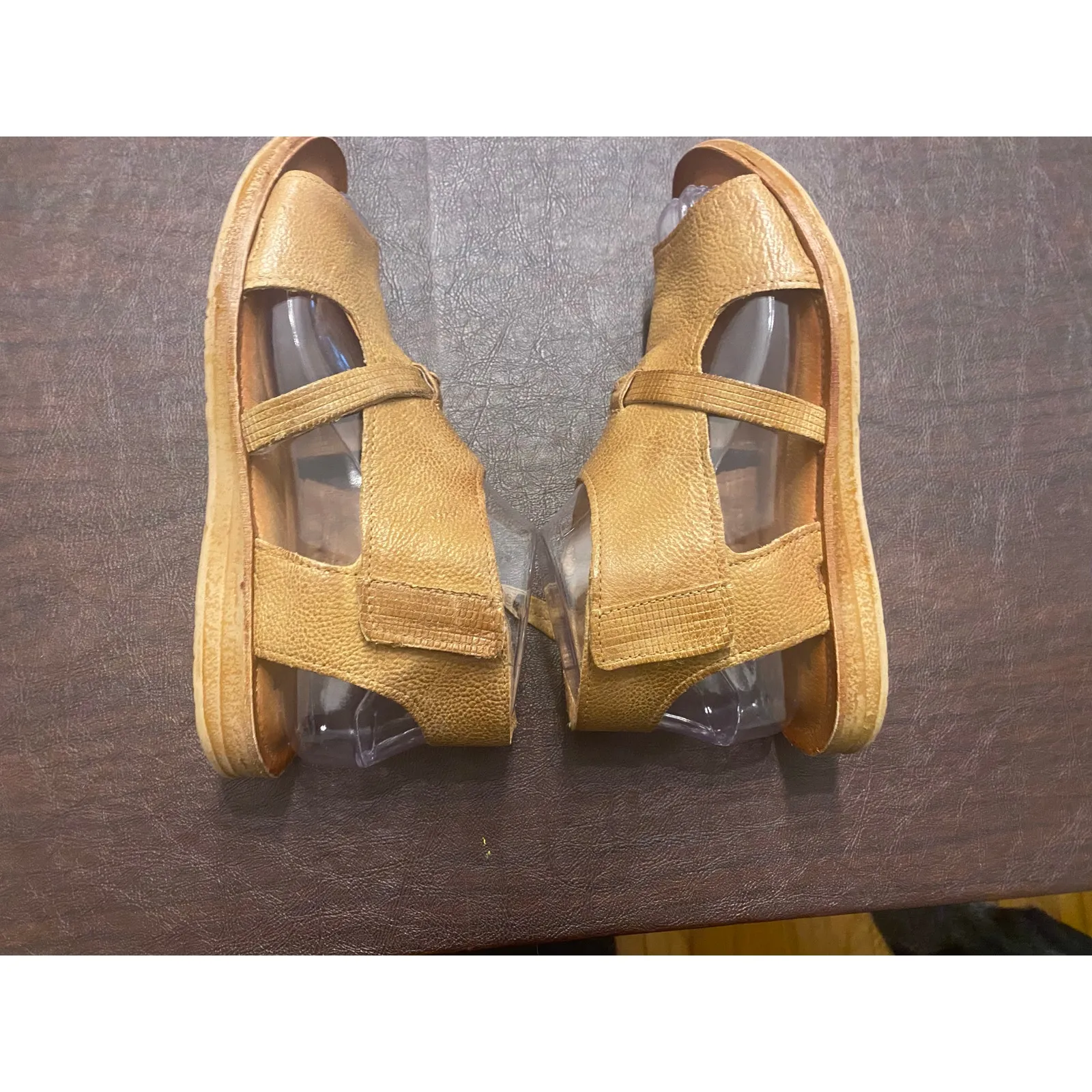 Miz Mooz‎ Finnley women's leather open toe sandal EU 37 (6.5-7) Artisan Earthy - Image 5