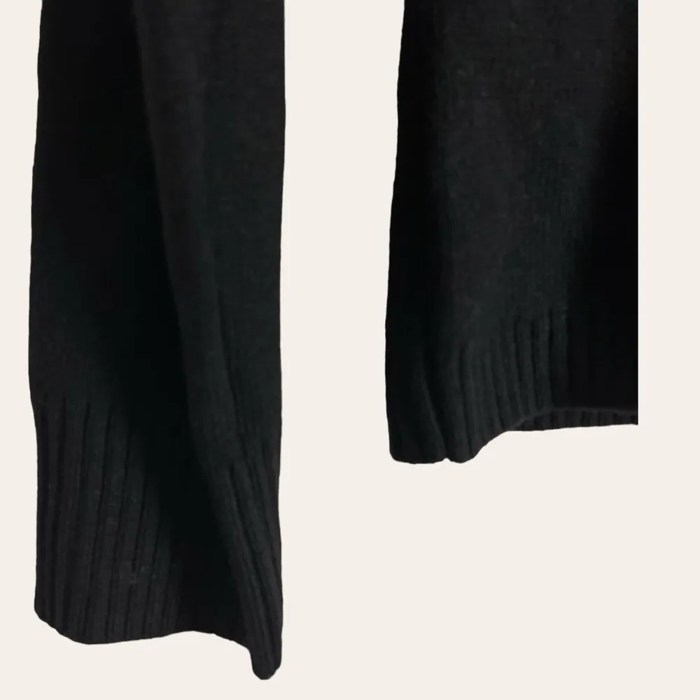 Madewell Black Wool Blend V-Neck Slim Fit Button Front Cardigan Sweater Size XXS - Image 5