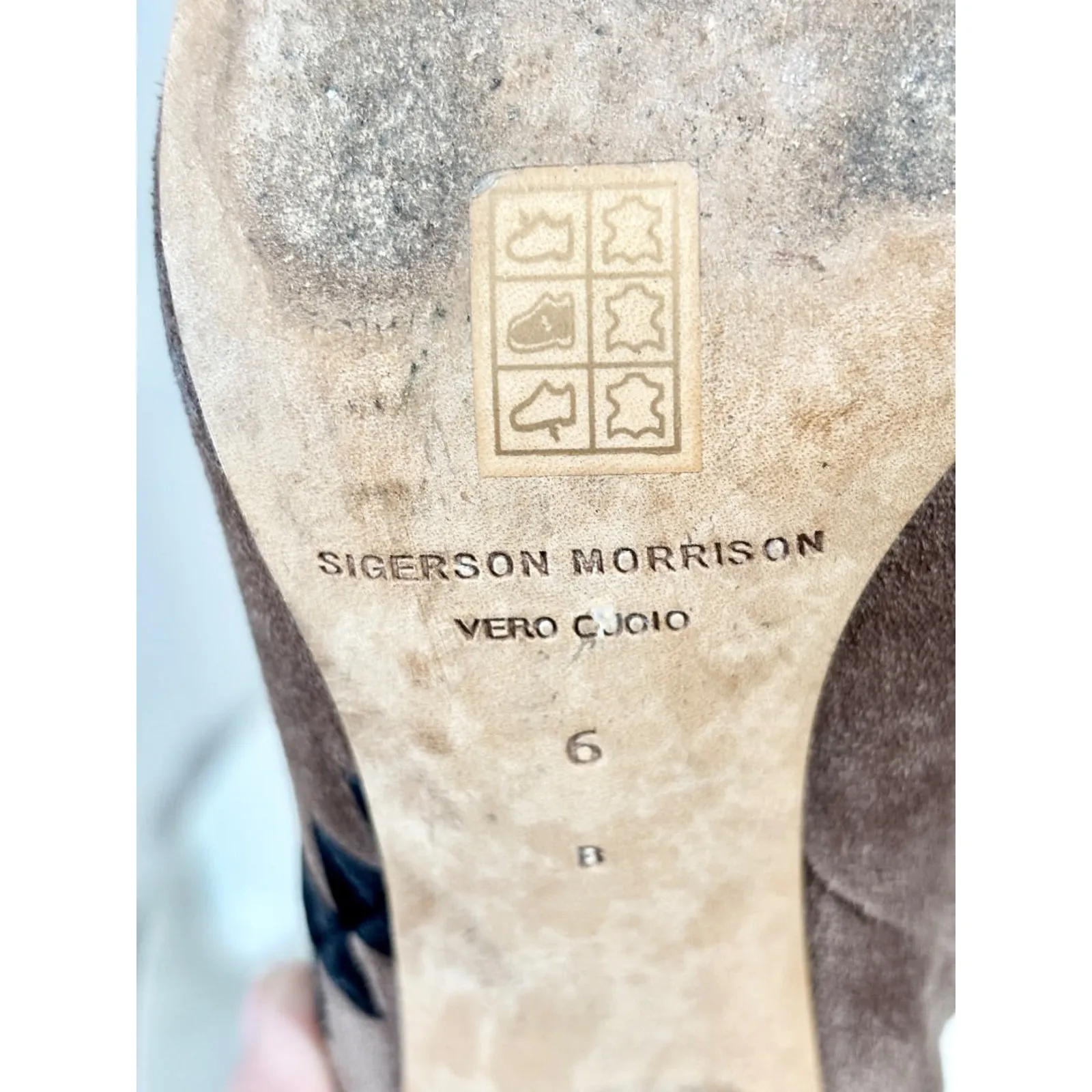 Vintage Sigerson Morrison Suede Over The Knee - Image 6