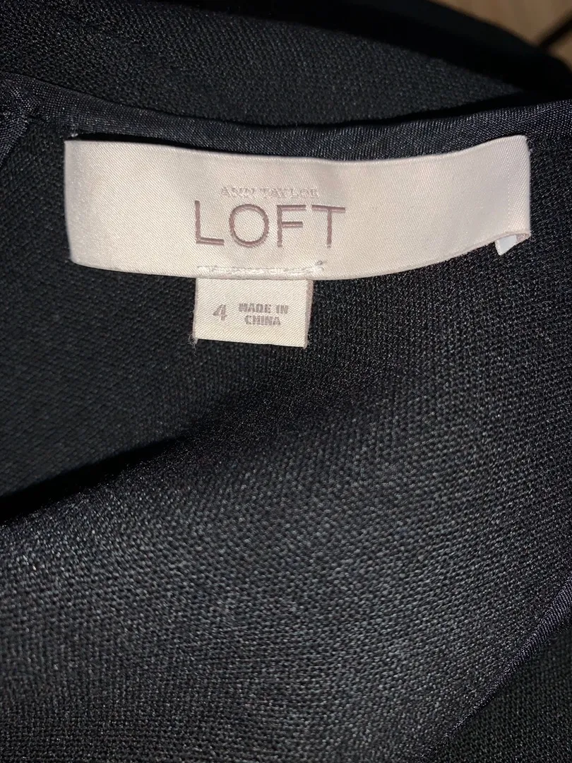 Loft Peplum Knee Length Dress - Image 5