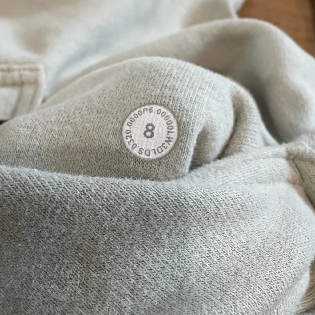 Lululemon All Yours Hoodie Fleece Light Sage size 8 - Image 6