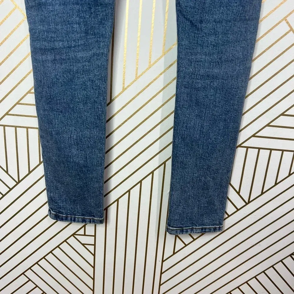 Revice Venus Crop Star Jeans in Stargazer Medium Wash‎ Blue Size 26 - Image 11