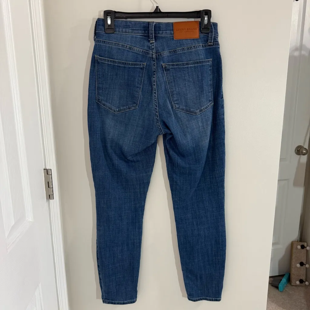 Lucky Brand Women's High Rise Skinny Bridgette Jeans Size 6 with 26” inseam - Image 4