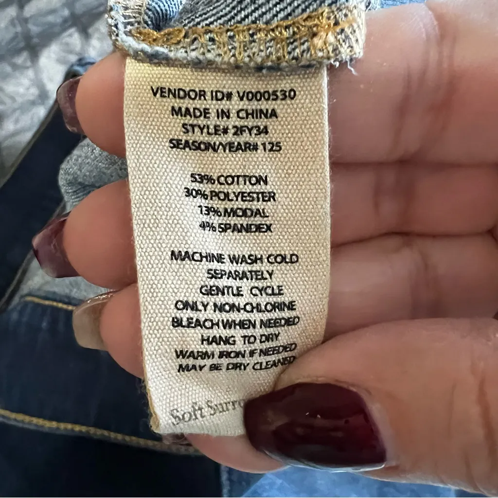 Soft Surroundings The Ultimate Pull On Bootcut Denim Jeans - Image 9