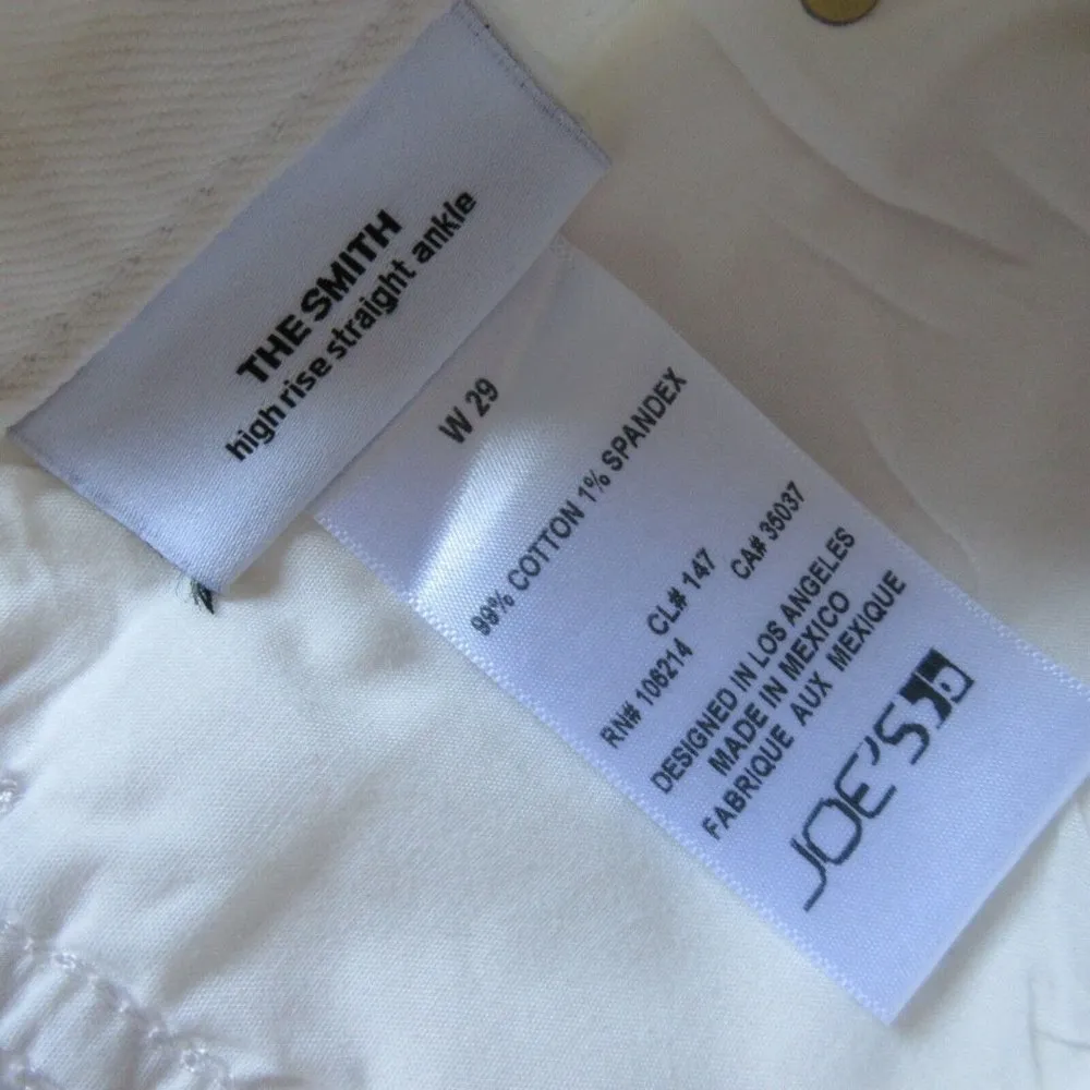 NWT Joe's Jeans Collector's Edition The Smith in Layton Straight Crop Jeans 29 - Image 7