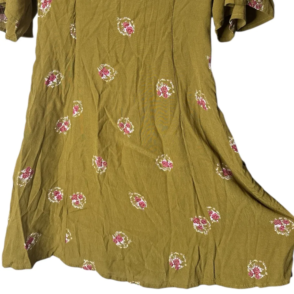 Free People Mockingbird Mini Dress Size 0 - Image 4