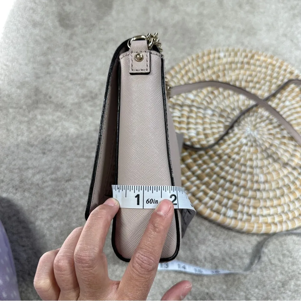 NWT Kate Spade Tilden Place Alek Crossbody Bag Soft Saffiano Leather Plum Dawn - Image 8