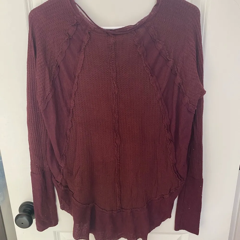 Free People Waffle Knit Top - Image 3