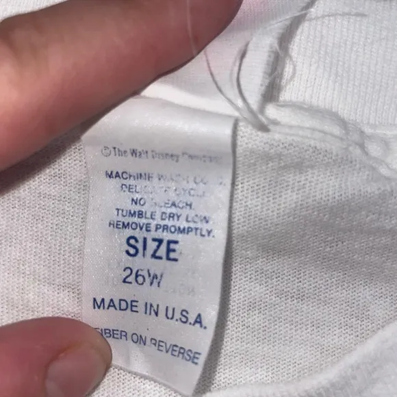 Mickey Unlimited single stitch vintage Disney‎ t shirt - Image 4