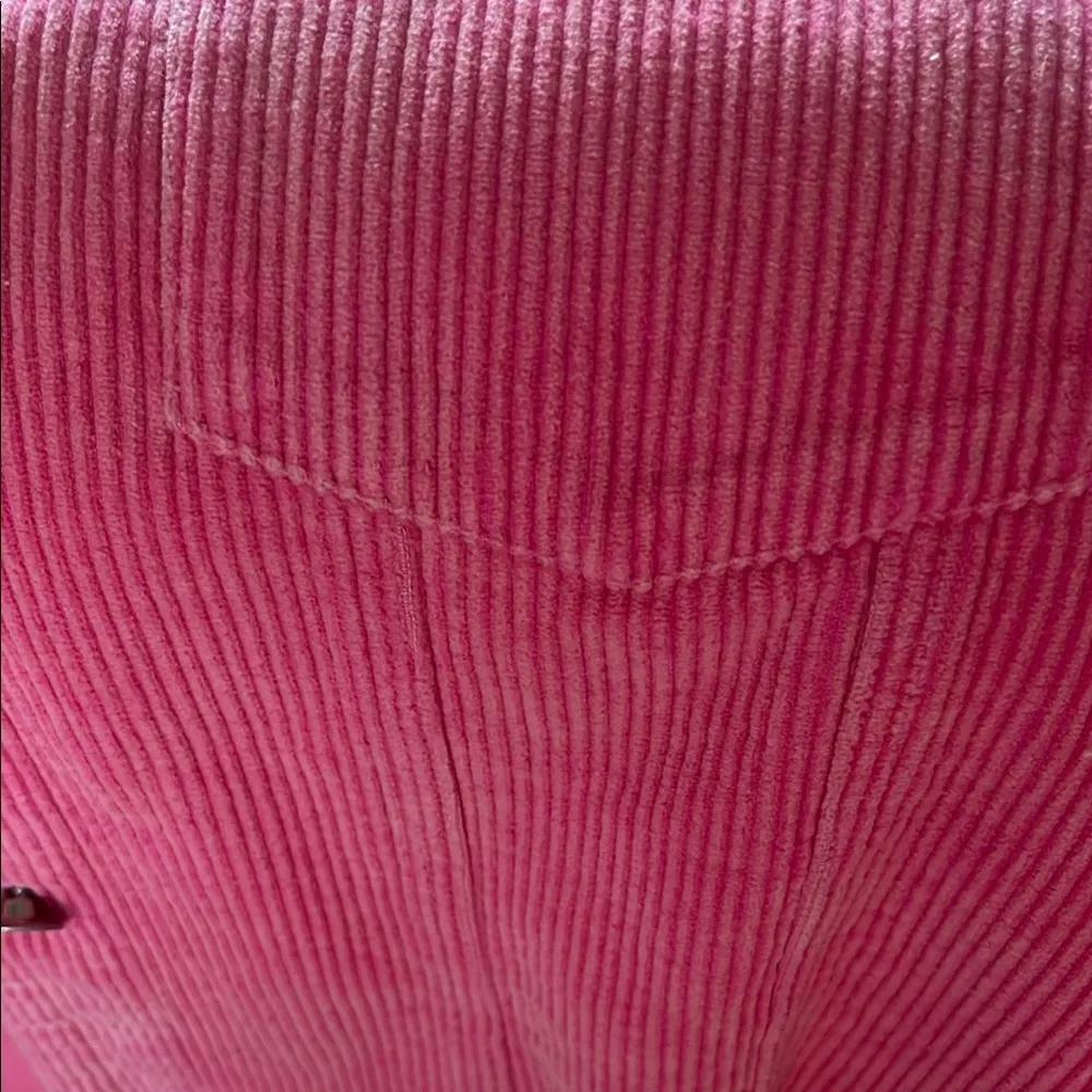 ANDREE BY UNIT Pink Corduroy Jean Jacket - Image 12