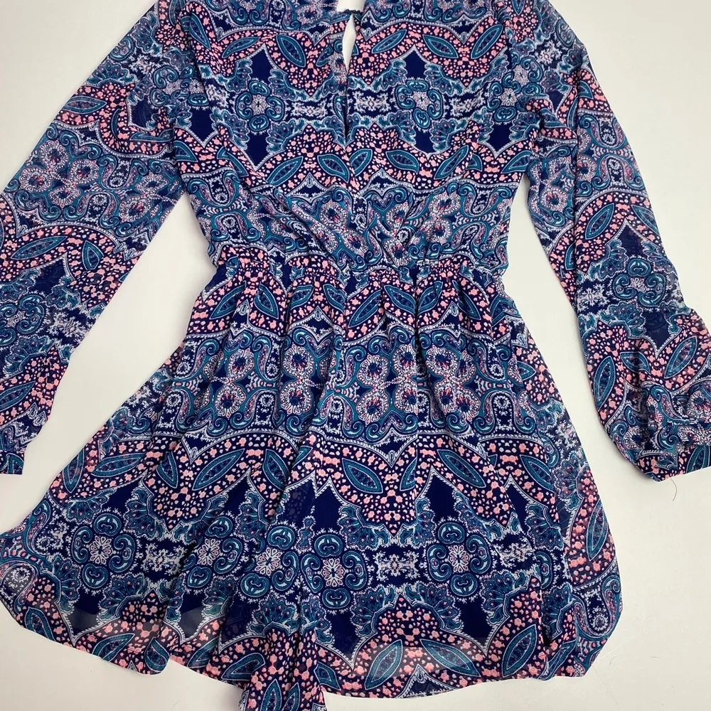 Express Multicolor Patterned Romper Size XS - Image 9