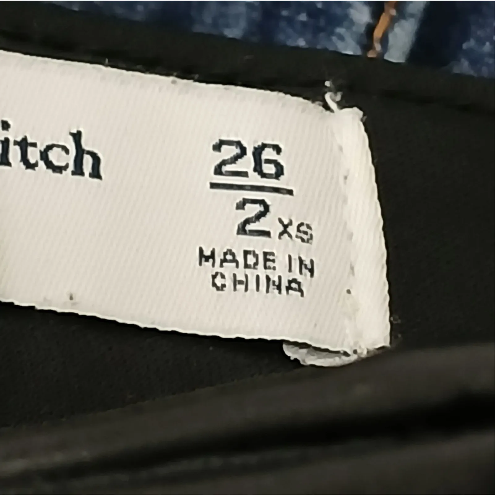 Abercrombie & Fitch The Skinny Ultra High Rise Faux Leather Pants Size 26 - Image 6