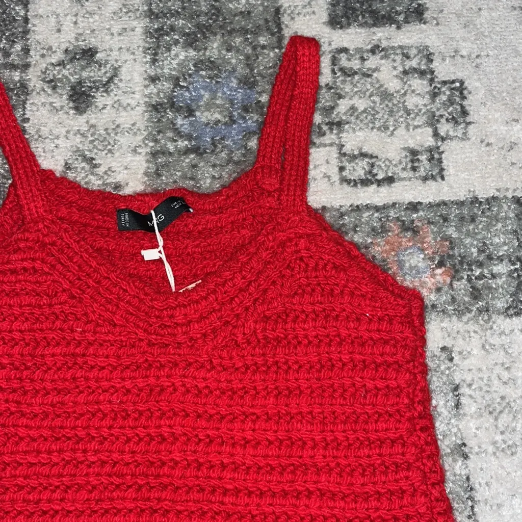 MNG MANGO Cardigan and Crop Top - Image 4