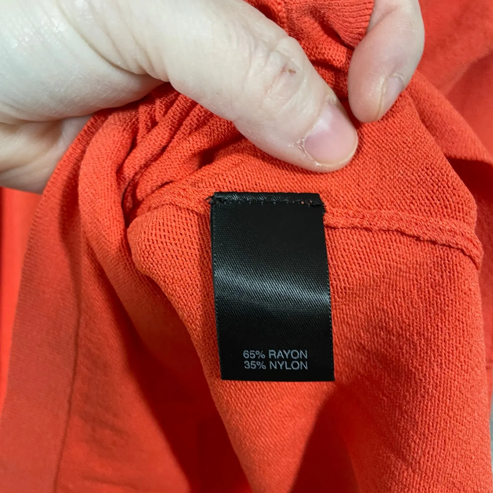 Avenue Women's Plus Size Orange Lightweight Sleeveless Sweater Vest - Size 26/28 - Image 6