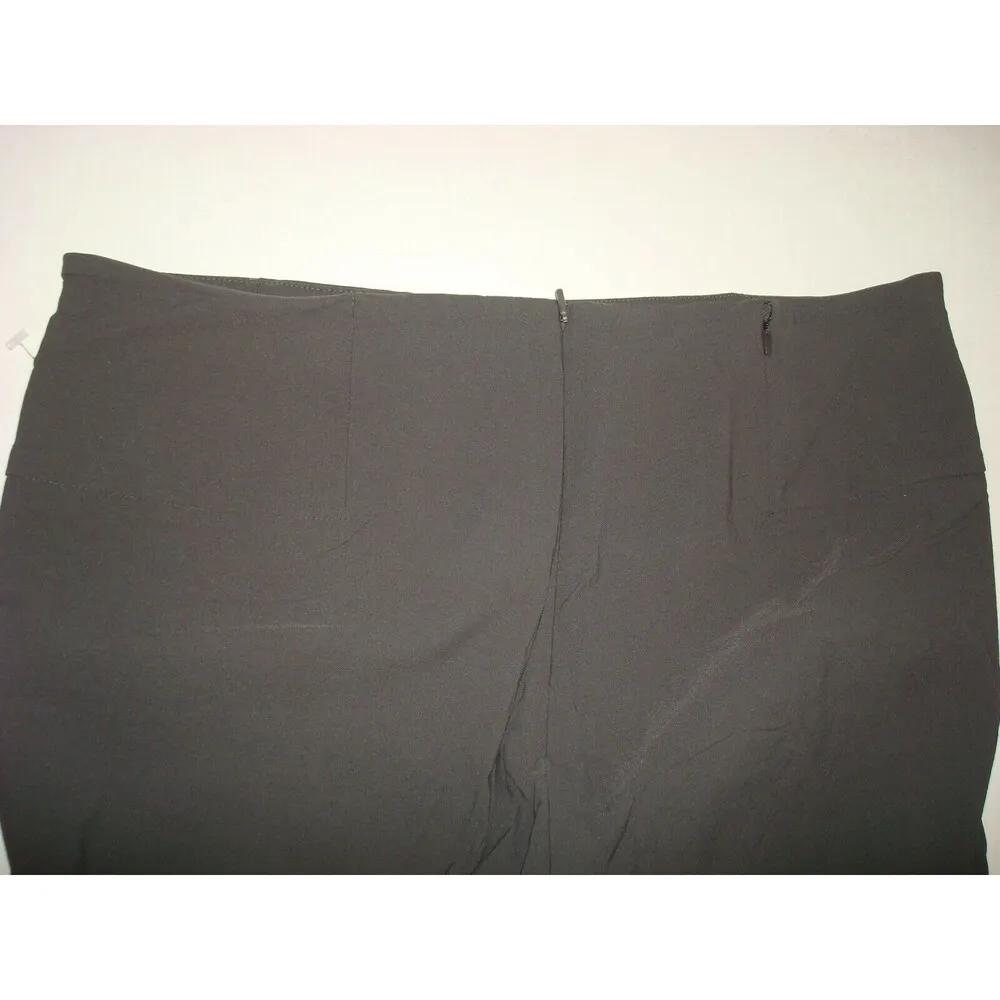 Womens Athleta 6 Olive Green New Pants Wander Slim Straight Crop Hike Travel - Image 6