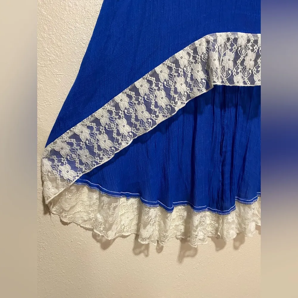 Lily Rose Asymmetrical Semi Formal Dress | Gown - Image 4