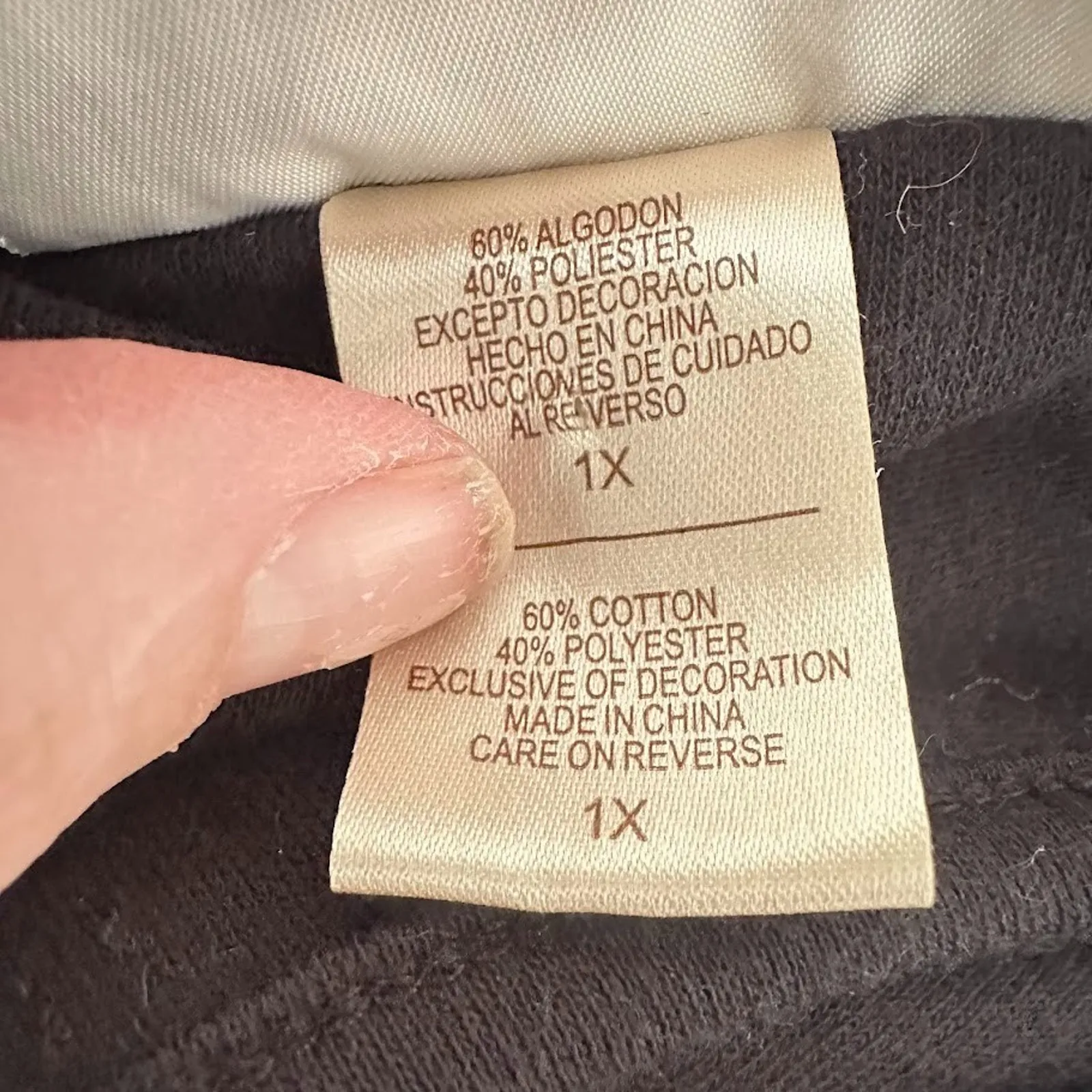 Vintage MC Sportswear Womens 1X Sweatshirt Top Halloween Ghoul Ghost Black - Image 5