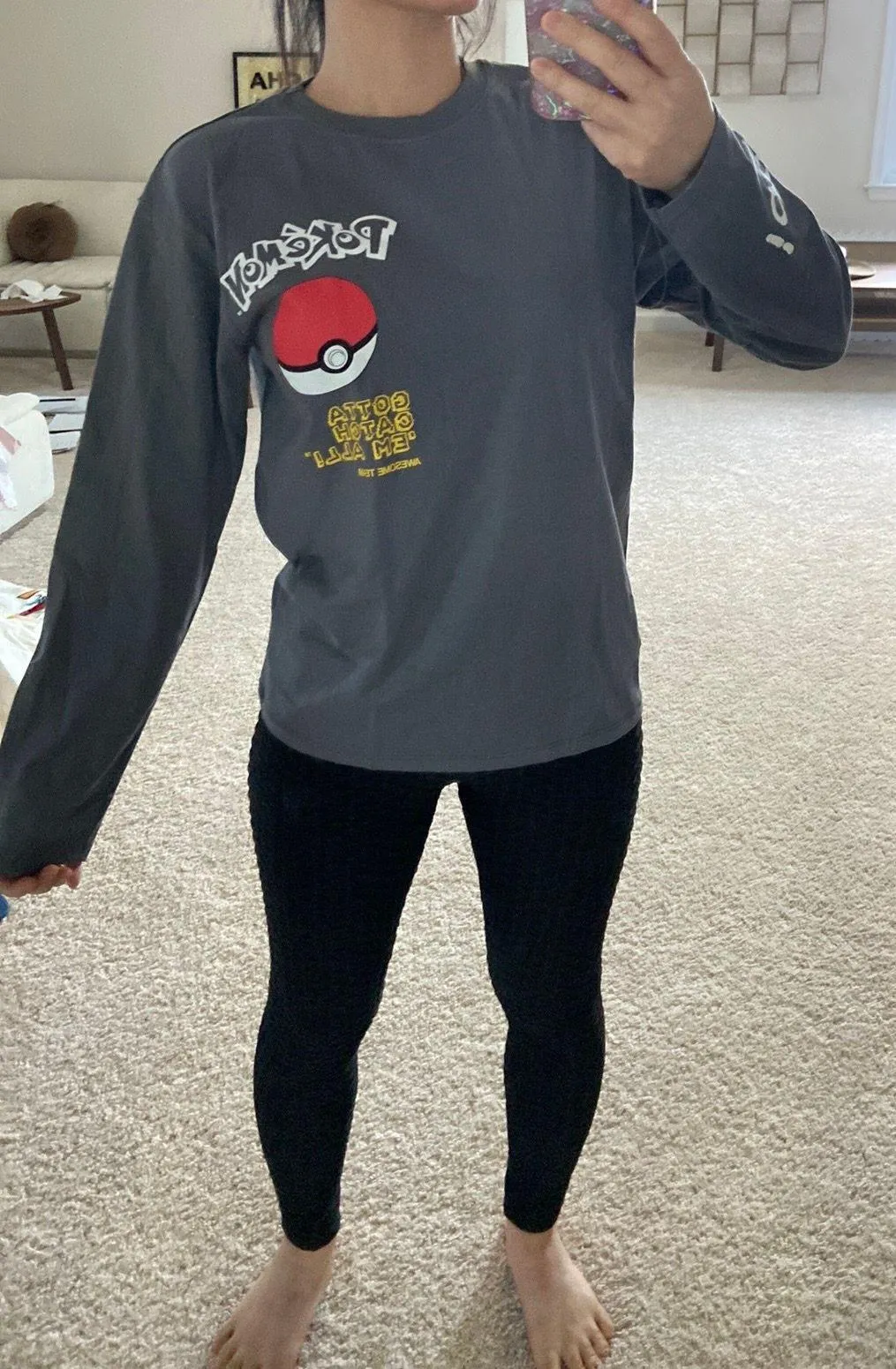 Pokémon long sleeve shirt. XS - Image 8
