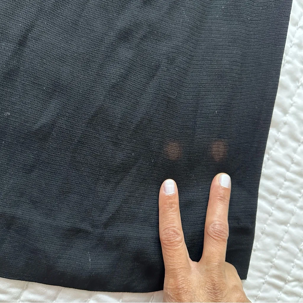 SFIZIO Made in Italy 100% Viscose Elegant Black Track Pants with Side Stripe Size XS - Image 13