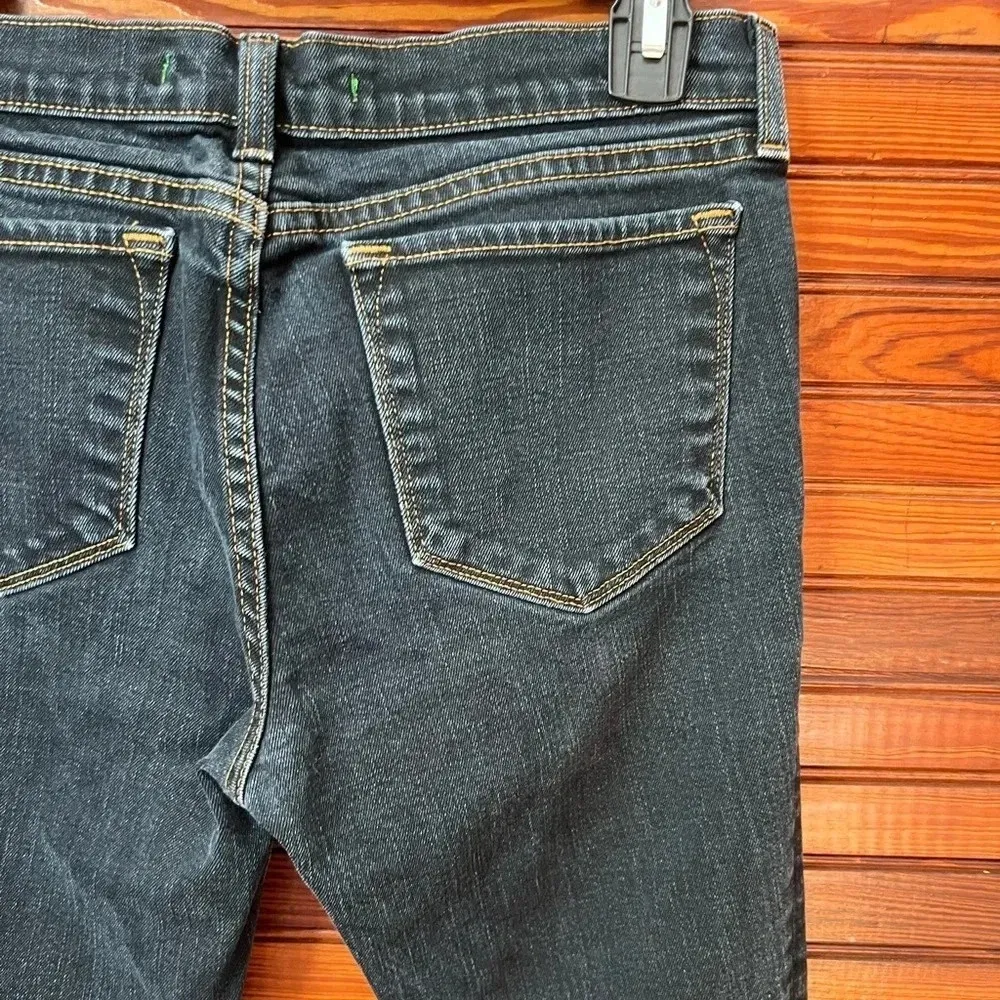 J Brand Jeans 814 Elk Dark Wash Cut 268 Size 28 8.5" Rise - Image 11