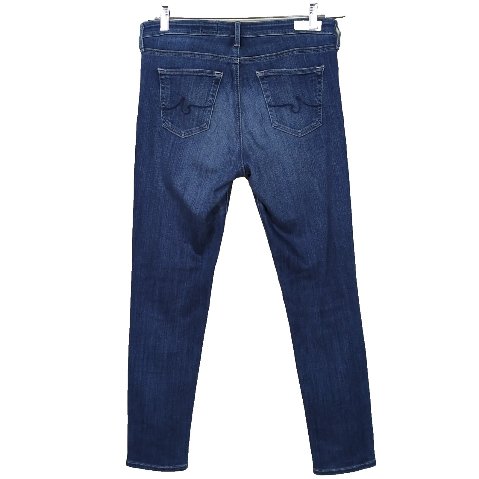 AG Adriano Goldschmied The Stevie Ankle Slim Straight Jean Dark Wash Women's 29 - Image 2