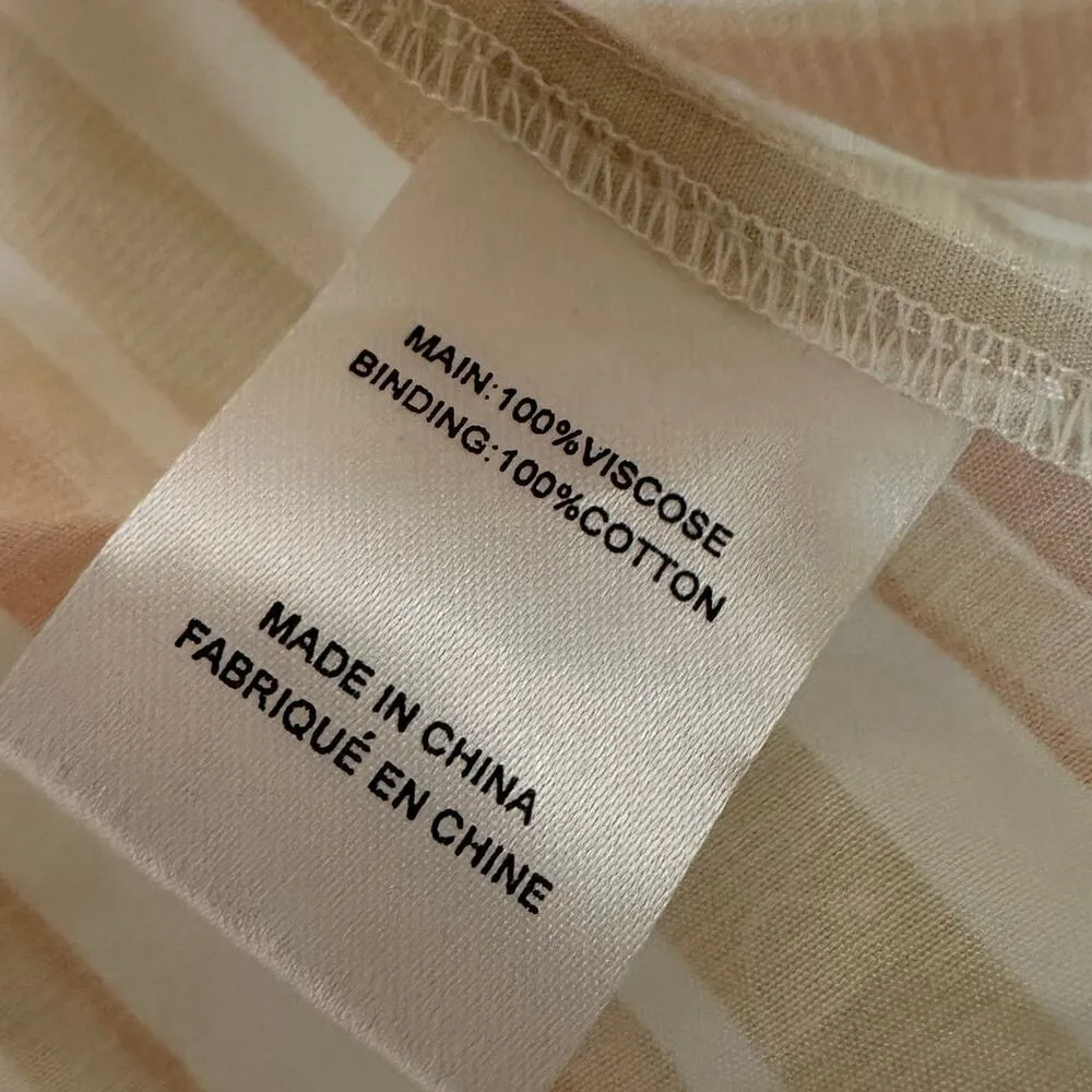 Keepsake the Label Sienna Shirt Spritz Stripe NEW Orange - Image 10