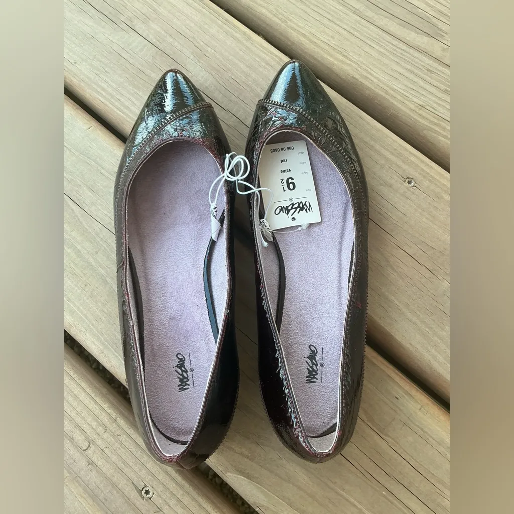 Cute no heel loafers 💗💗 Brown Size 9.5 - Image 3