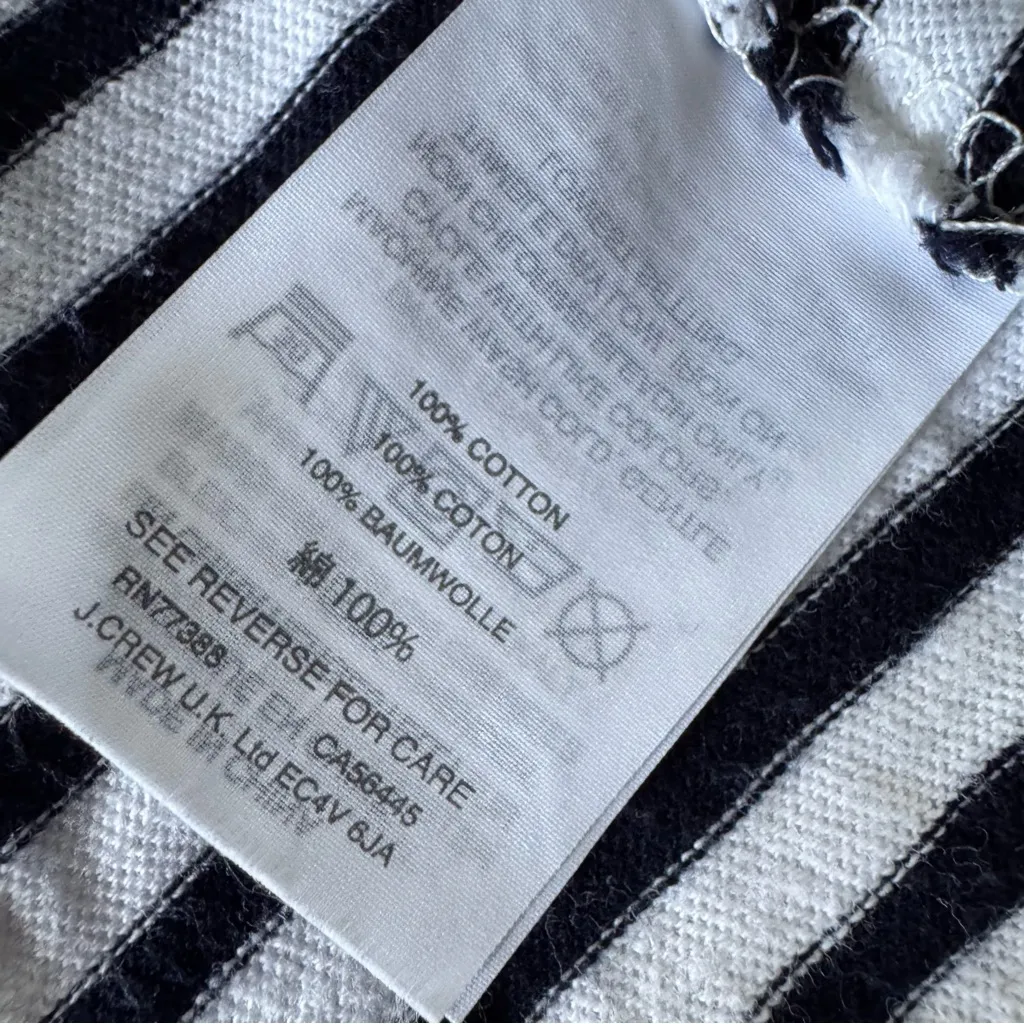 J. Crew Striped Racerback Tank Dress, Small - Image 7