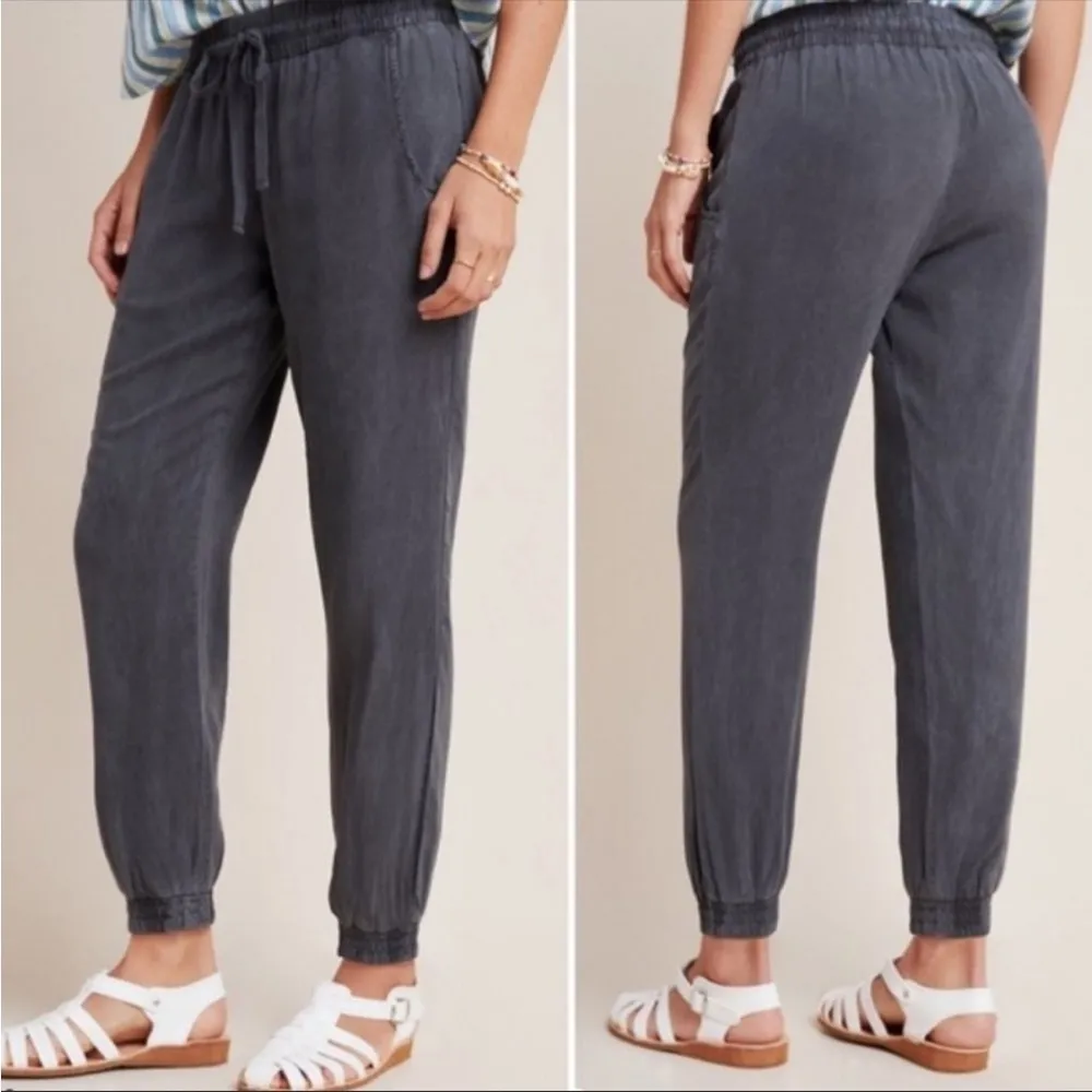 Anthropologie Cloth and Stone Easy Jogger Pants Grey - Image 2