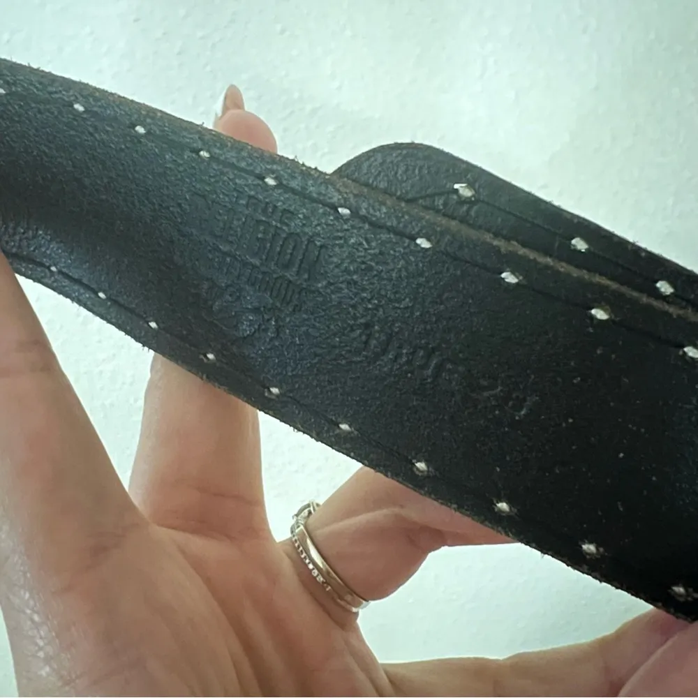 black leather belt 28 - Image 4