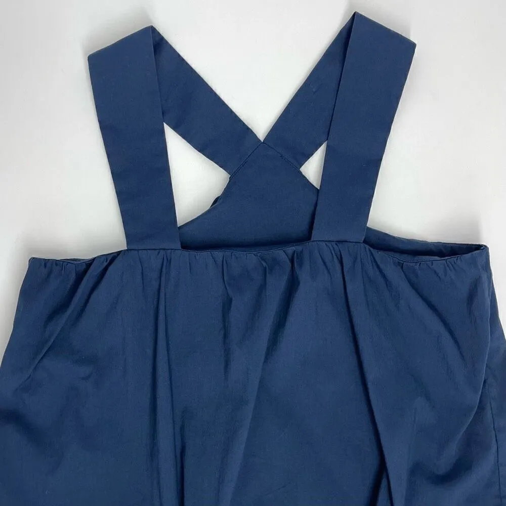 NSR V Neck Halter Tank Top (Navy Blue) - Medium - Image 5