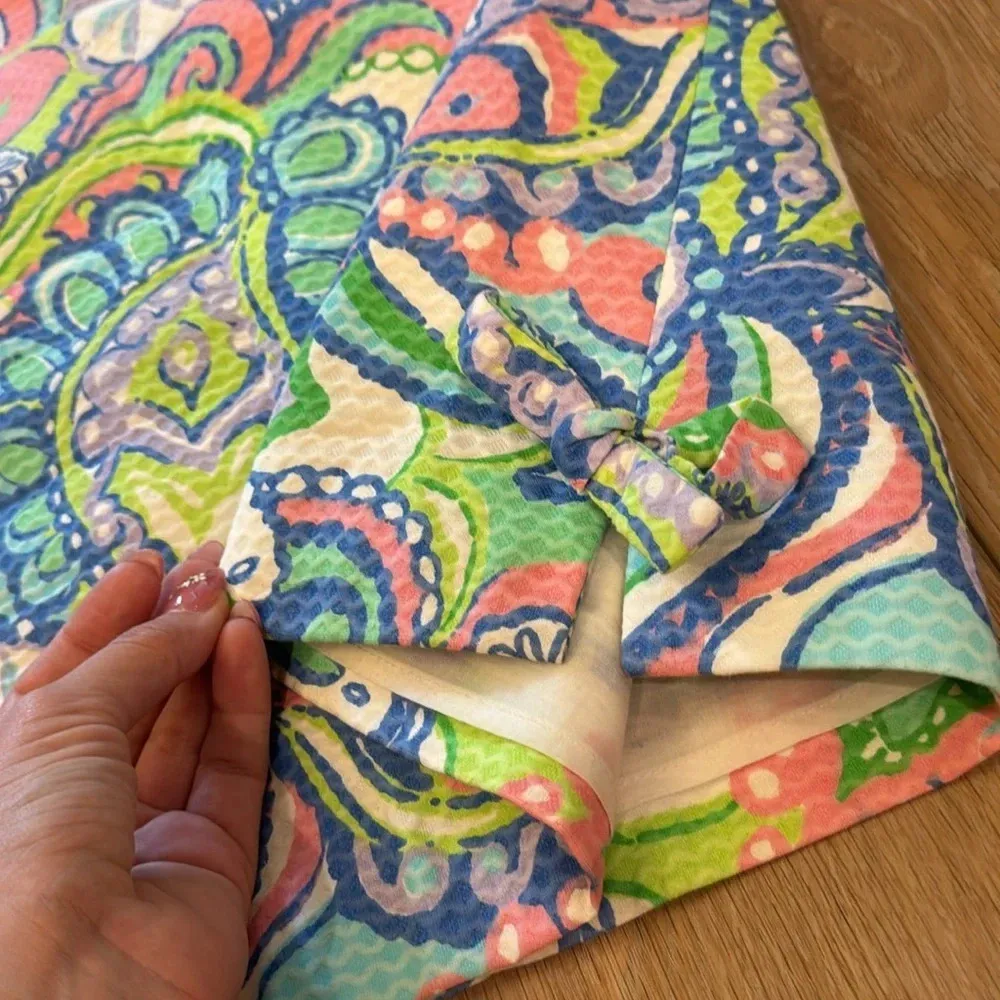 Like New Lilly Pulitzer Sand Dollar Paisley Shift Dress - Image 5