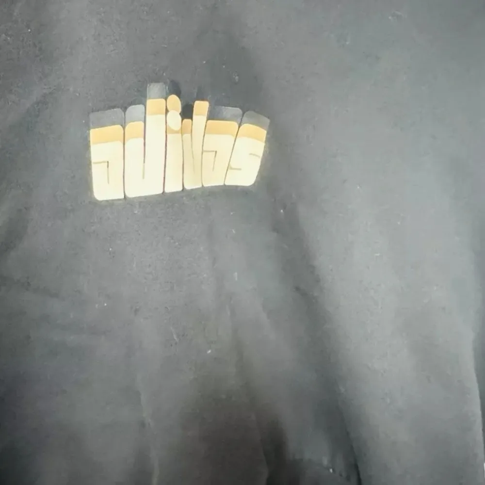 Adidas Women's Ski Chic Mock Neck Sweatshirt Black Pullover Cropped Sz Medium - Image 4