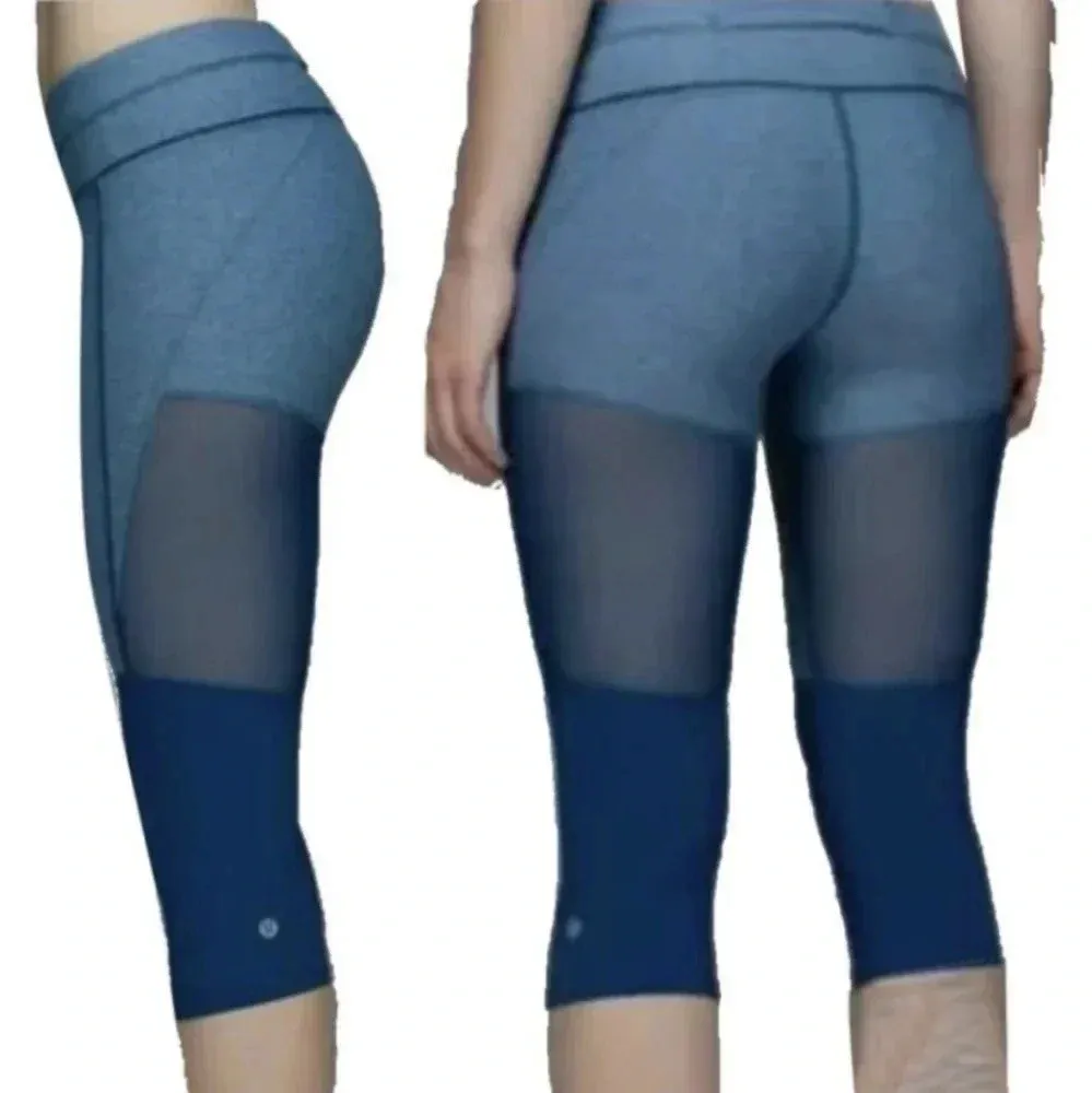 lululemon athletica Blue Leggings capri - Image 2