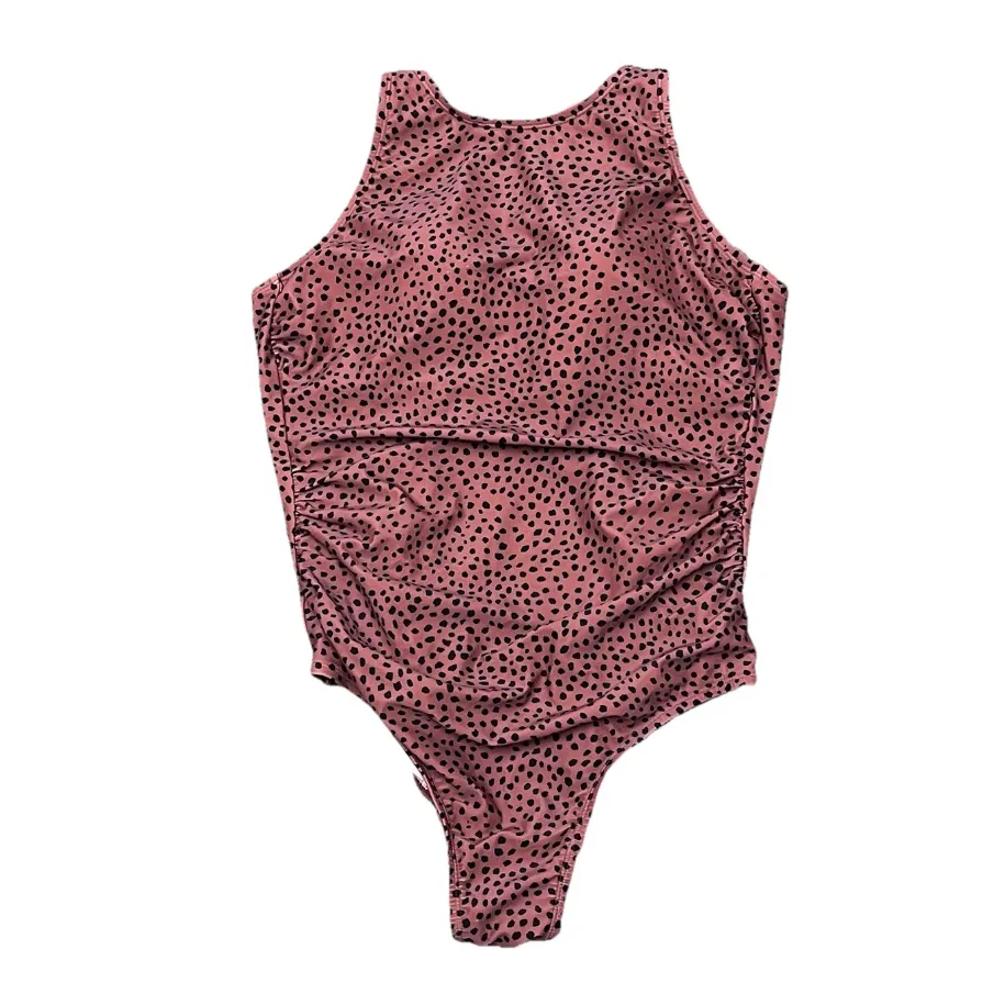 Kona Sol Ladies Size 16W One Piece Swimsuit Swimwear Padded Bra Brown With Black - Image 2