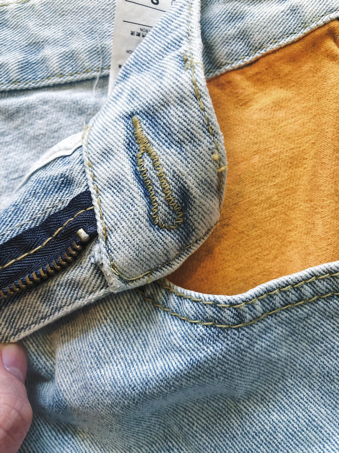 Jean Shorts Size 2 - Image 3