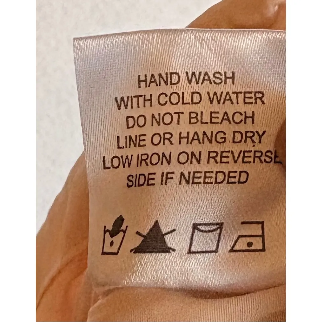 PacSun LA Hearts Cargo Pants XS Bone Beige Utility Y2K Parachute Streetwear NWT - Image 10