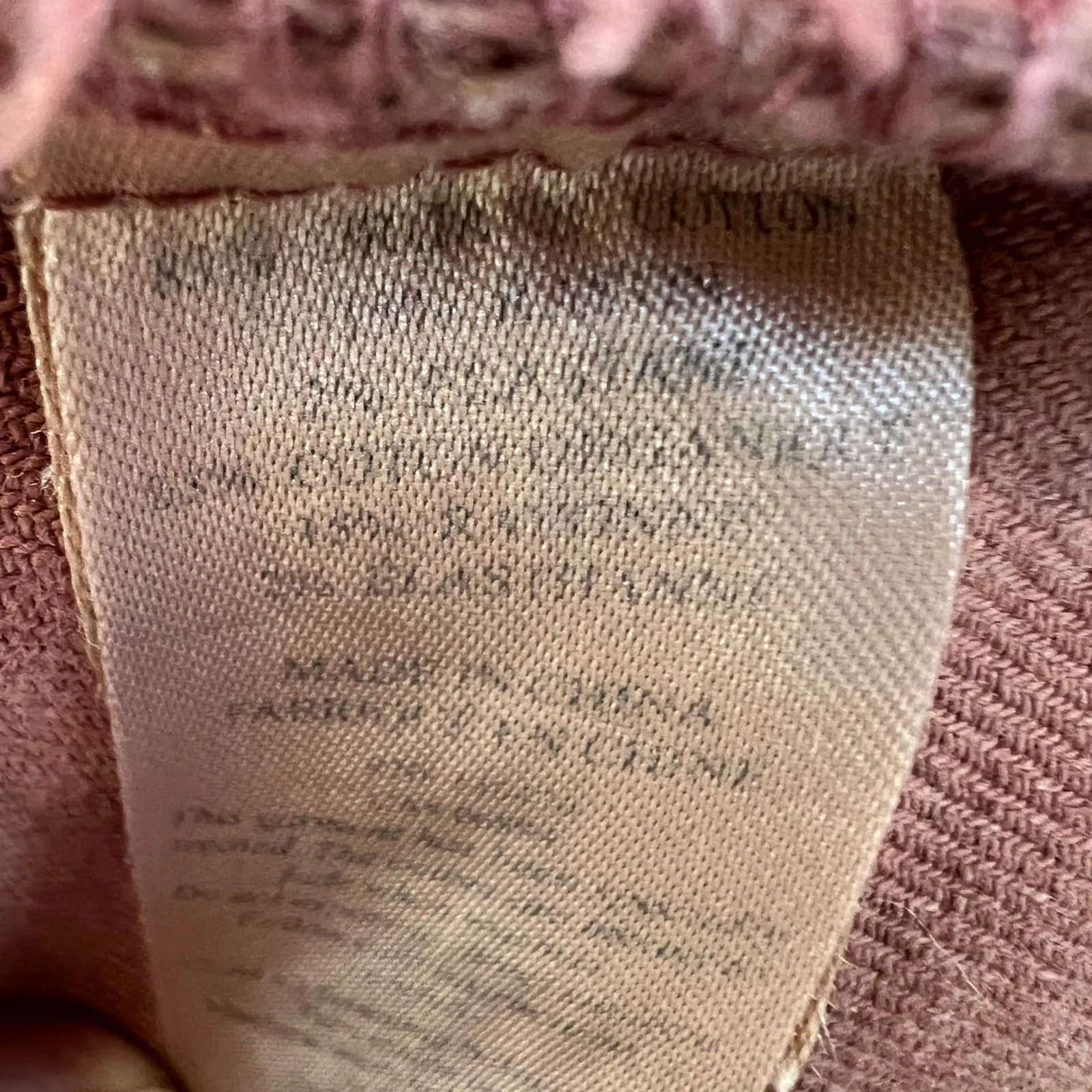 Faherty‎ Jean Jacket Dress Organic Cotton Brownie Button Front Long Sleeve Large - Image 6