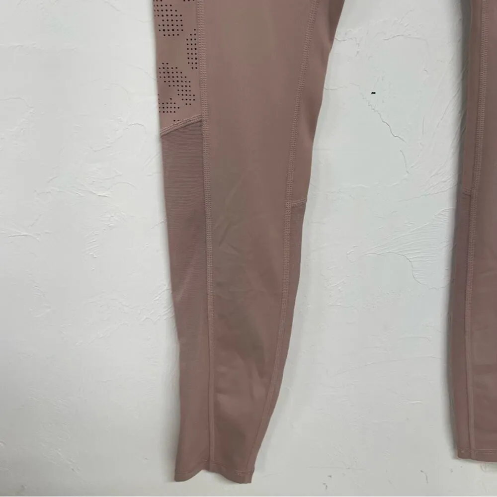 Varley Mauve High Rise Full Length Leggings Womens XS Pink Yoga Pants Gorpcore - Image 2