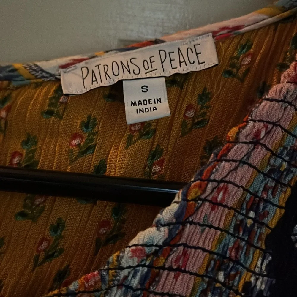 multicolor dress in small.  Made in India. 100%rayon. GUC - Image 2