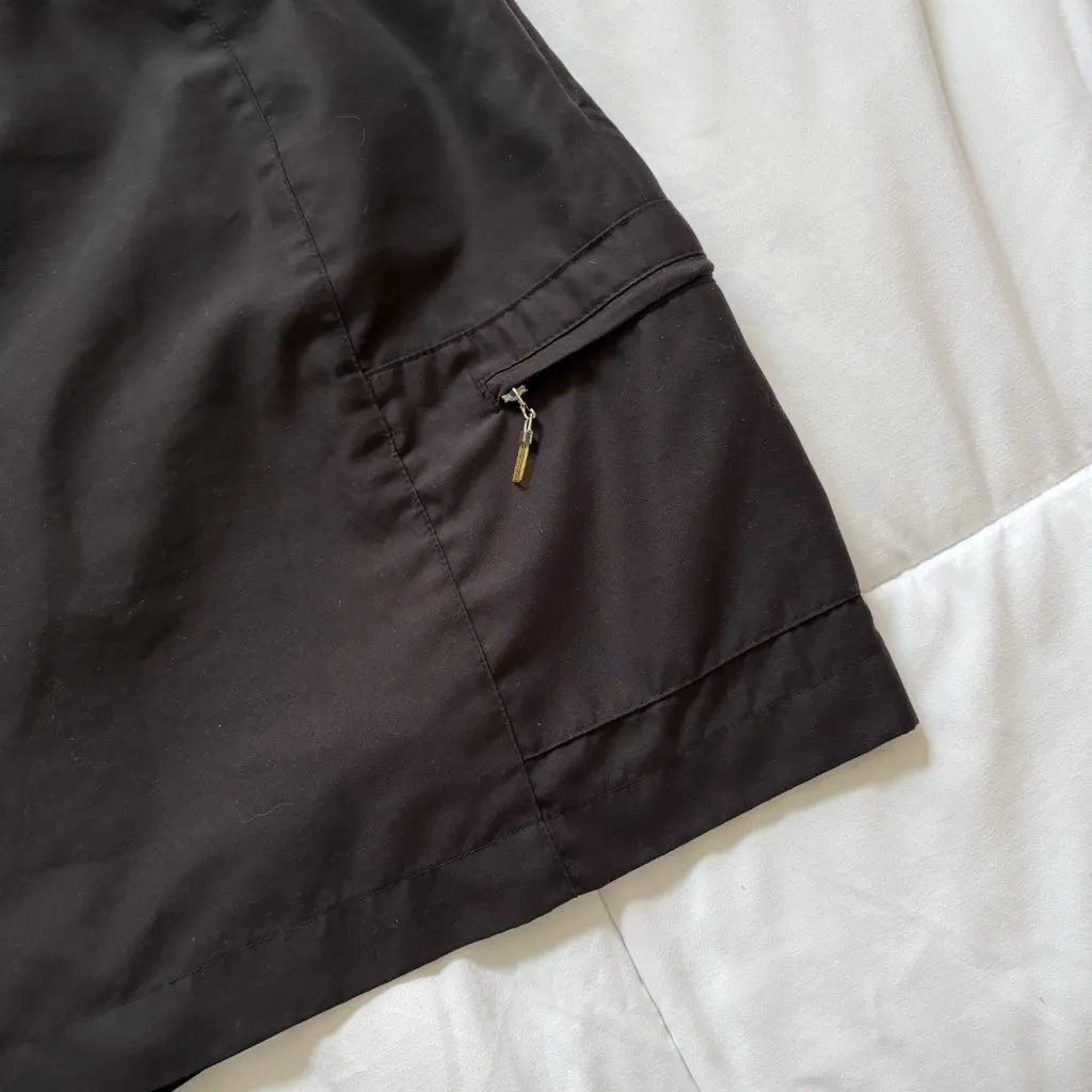 IZOD X-Tra Dry Skirt Skort Womens Size 10 Black Tennis Golf Pockets Outdoor - Image 2