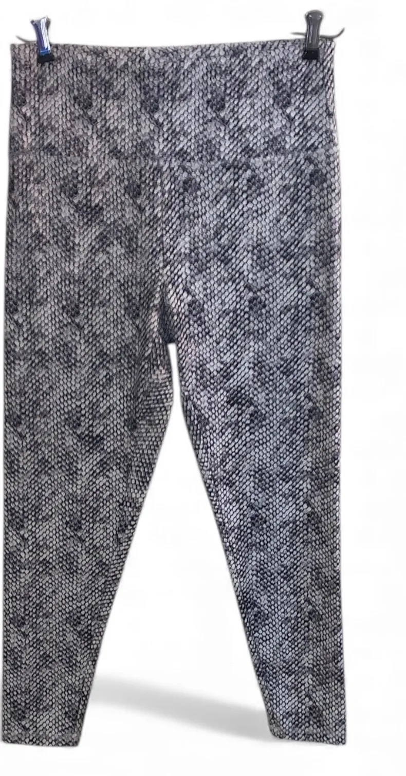 Balance Collection Snake Print Cropped Athletic Leggings Yoga Gym Workout - Image 1