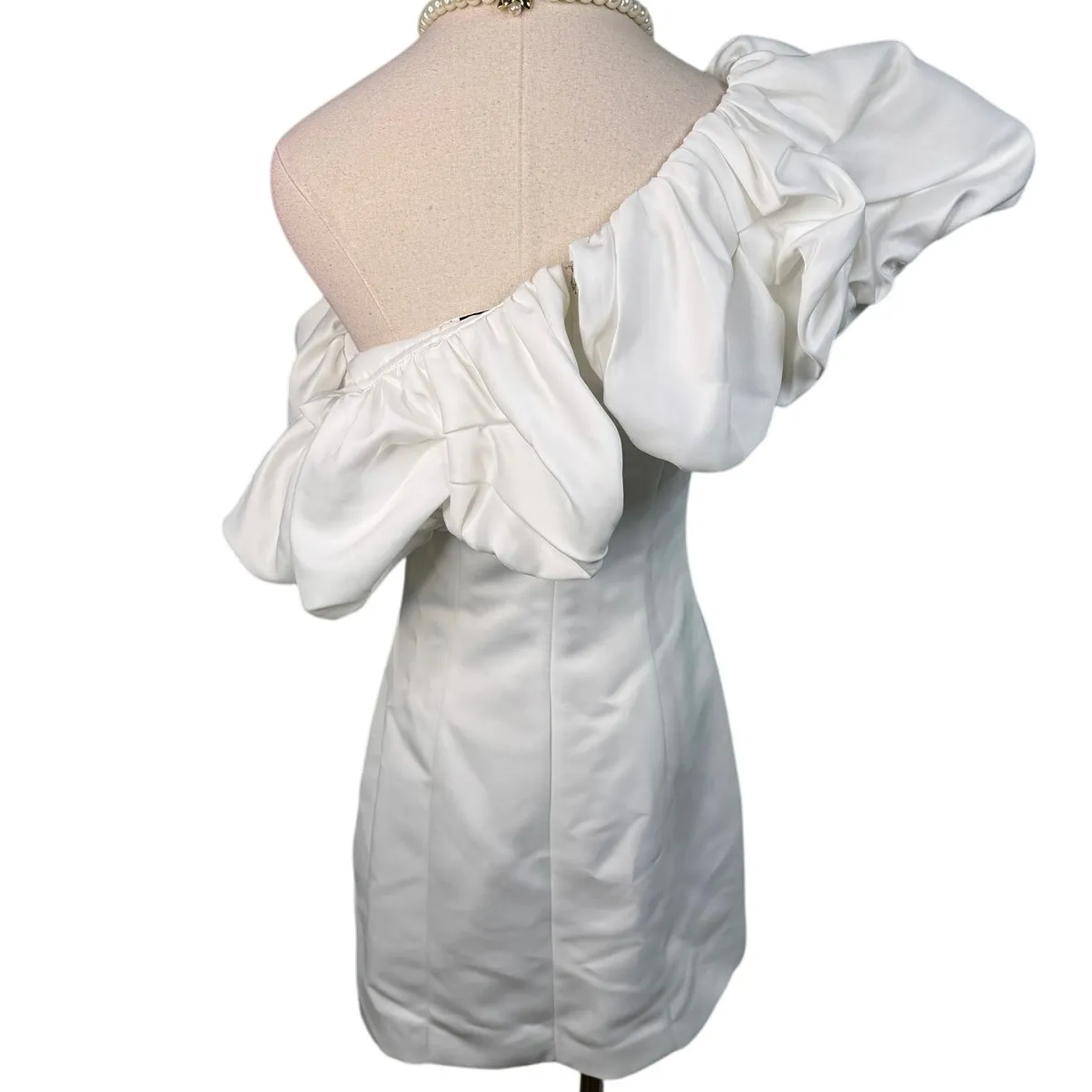 Elliatt Amelie Mini Party Dress wedding bride bridal white size XS - Image 10