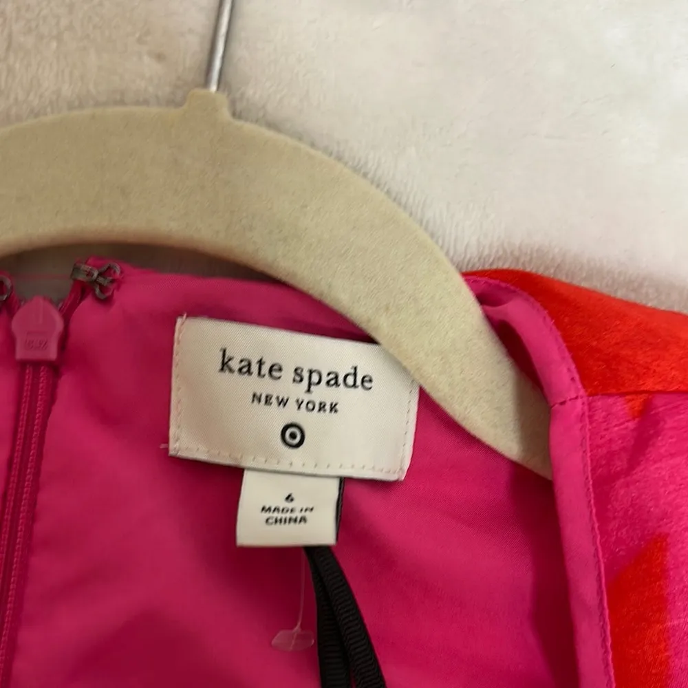Kate Spade Pink and Red Midi Sundress - Image 12