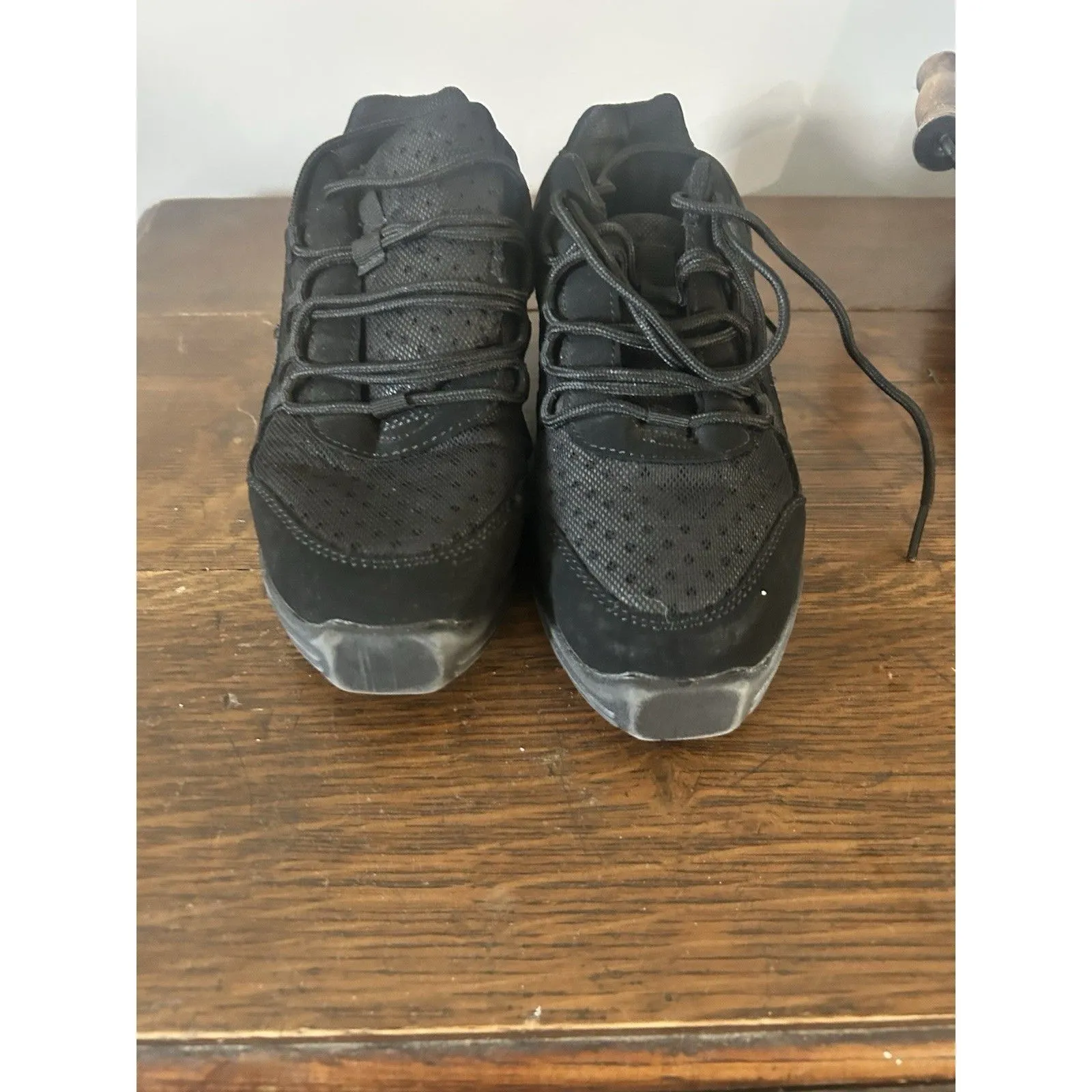 Capezio Rock It Dance Sneaker Womens 7 Black DS24 Suede Split Sole Zumba Shoe - Image 2