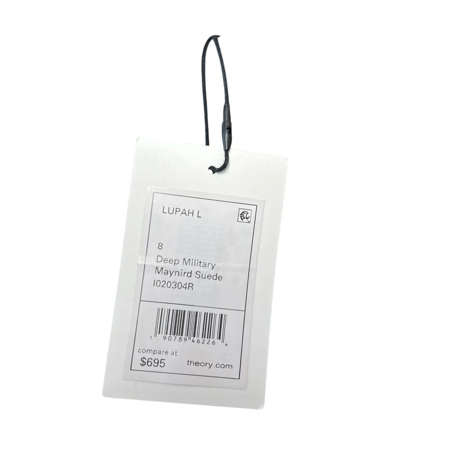 Theory Lupah Suede Mini‎ Skirt Goat Leather Army Green Size 8 - Image 11